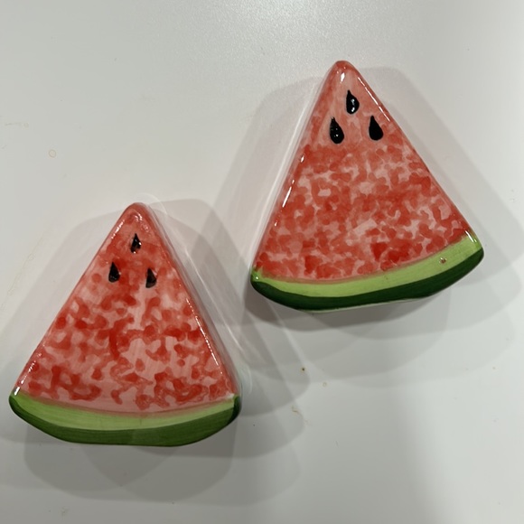 Watermelon Salt and Pepper Shakers - Picture 3 of 5